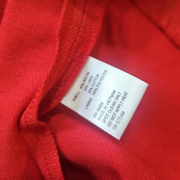 NWT Antonio Melani Summer Floral Applique Midi Dress Sz 10 - Picture 14 of 14